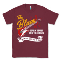 Burgundy the blues music Classic Tee - artisFamous