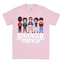 Bubblegum Pink stranger kids Classic Tee - artisFamous