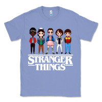 Colony Blue stranger kids Classic Tee - artisFamous