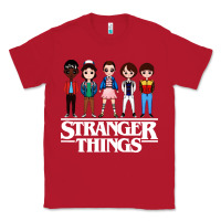 Red stranger kids Classic Tee - artisFamous