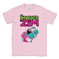 Bubblegum Pink Invader Zim Gir Classic Tee - artisFamous