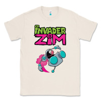 Natural Invader Zim Gir Classic Tee - artisFamous