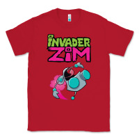 Red Invader Zim Gir Classic Tee - artisFamous