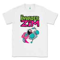 White Invader Zim Gir Classic Tee - artisFamous