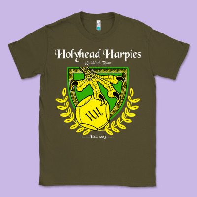 Holyhead Harpies Classic Tee Designed By Artisfamous