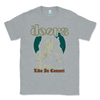 Heather Grey the doors live in concert Classic Tee - artisFamous