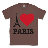 Chestnut i love paris eiffel tower funny Classic Tee - artisFamous