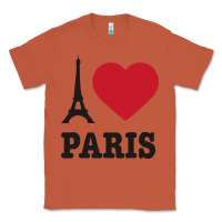 Copper i love paris eiffel tower funny Classic Tee - artisFamous