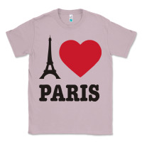 Lilac i love paris eiffel tower funny Classic Tee - artisFamous