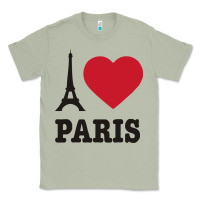 Matcha i love paris eiffel tower funny Classic Tee - artisFamous