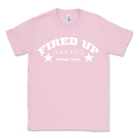 Bubblegum Pink fired up garage Classic Tee - artisFamous