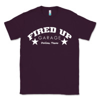 Plum fired up garage Classic Tee - artisFamous