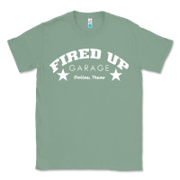 Sage fired up garage Classic Tee - artisFamous
