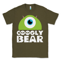 Army Green googly bear Classic Tee - artisFamous