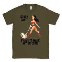 Army Green wonder woman sorry can't Classic Tee - artisFamous