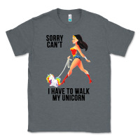 Charcoal Heather wonder woman sorry can't Classic Tee - artisFamous