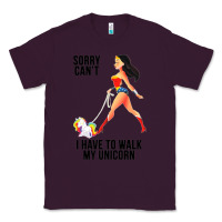 Plum wonder woman sorry can't Classic Tee - artisFamous