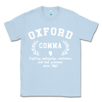 Dusty Blue funny english grammar nerd Classic Tee - artisFamous