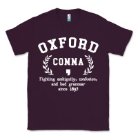 Plum funny english grammar nerd Classic Tee - artisFamous