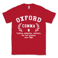 Red funny english grammar nerd Classic Tee - artisFamous