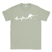 Matcha hockey player heartbeat ice Classic Tee - artisFamous