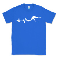 True Royal hockey player heartbeat ice Classic Tee - artisFamous