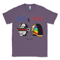 Lavender DAFTPUNK Japanese Classic Tee - artisFamous