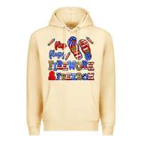 Pina Colada flip flops fireworks and freedom Premium Hoodie - AdoDesignShop