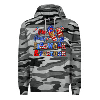 Slate Camo flip flops fireworks and freedom Premium Hoodie - AdoDesignShop