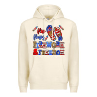 Tofu flip flops fireworks and freedom Premium Hoodie - AdoDesignShop