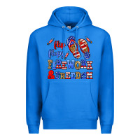 True Royal flip flops fireworks and freedom Premium Hoodie - AdoDesignShop