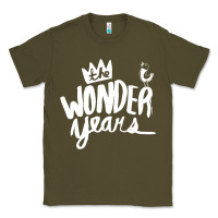 Army Green The Wonder Years Classic Tee - artisFamous