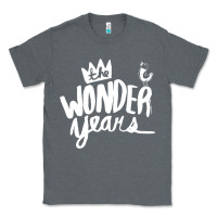 Charcoal Heather The Wonder Years Classic Tee - artisFamous