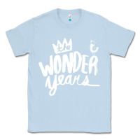 Dusty Blue The Wonder Years Classic Tee - artisFamous