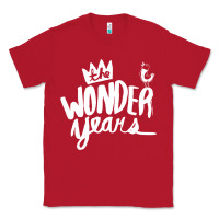 Red The Wonder Years Classic Tee - artisFamous