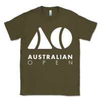 Army Green australian open Classic Tee - artisFamous