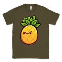 Army Green pineapple fruits Classic Tee - artisFamous