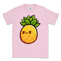 Bubblegum Pink pineapple fruits Classic Tee - artisFamous
