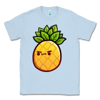Dusty Blue pineapple fruits Classic Tee - artisFamous