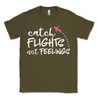 Army Green flights Classic Tee - artisFamous