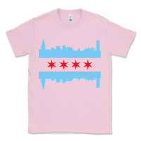 Bubblegum Pink awesome chicago city Classic Tee - artisFamous