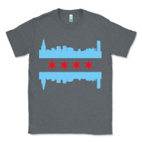 Charcoal Heather awesome chicago city Classic Tee - artisFamous