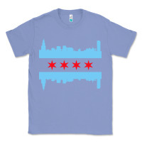 Colony Blue awesome chicago city Classic Tee - artisFamous