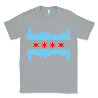 Heather Grey awesome chicago city Classic Tee - artisFamous