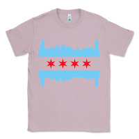 Lilac awesome chicago city Classic Tee - artisFamous