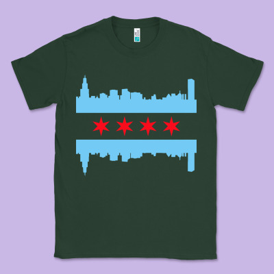 Awesome Chicago City Classic Tee Designed By Artisfamous