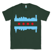 Sports Green awesome chicago city Classic Tee - artisFamous