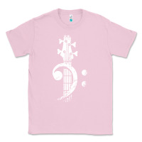 Bubblegum Pink musical guitar bass Classic Tee - artisFamous