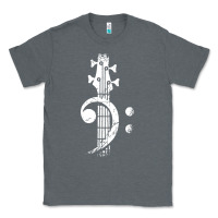 Musical Guitar Bass Classic Tee | Teevron