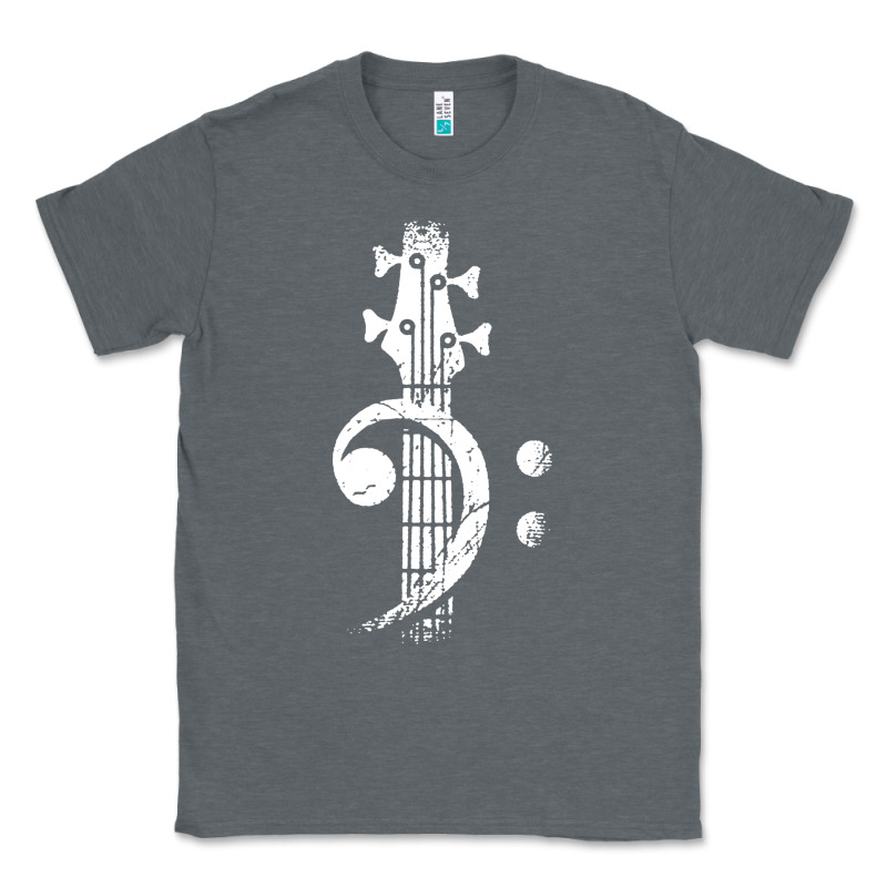 Musical Guitar Bass Classic Tee by artisFamous | Teevron